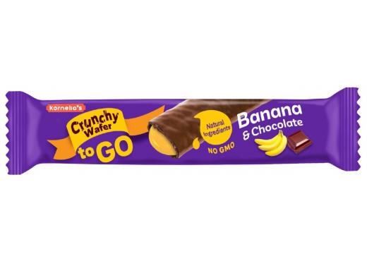 Crunchy Wafer to GO 23g*30ks banán