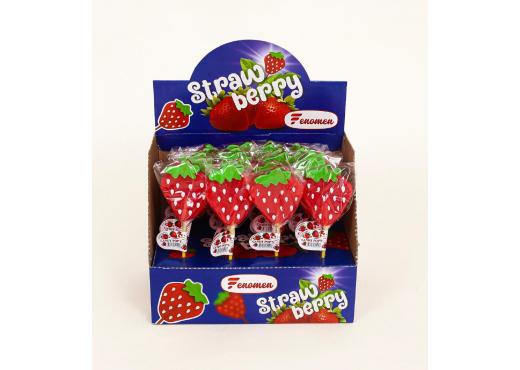 Fenomen STRAWBERRY 38g*24ks lízátka Expirace: 12/26 Fenomen STRAWBERRY 38g*24ks lízátka Expirace: 12/26