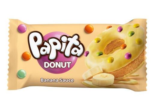 Papita Donut 40g*24ks - banán