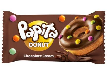 Papita Donut 40g*24ks - čoko
