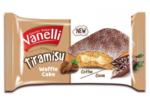 Tiramisu waffle 40g*24ks - kakao expirace 07.08.2024
