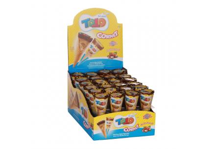 TOTO cornet 25g*24ks - hazelnut TOTO cornet 25g*24ks - hazelnut