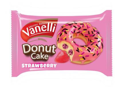 Vanelli Donut 40g*24ks - jahoda