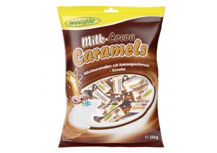 WOOGIE 250g Milk&Cocoa caramels