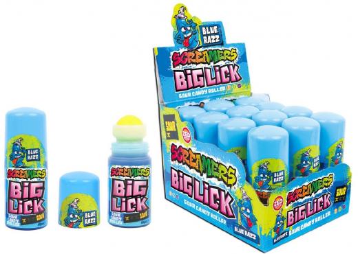 BIG LICK Sour 60ml*12ks Blue Razz Expirace 23.11.2025! BIG LICK Sour 60ml*12ks Blue Razz Expirace 23.11.2025!