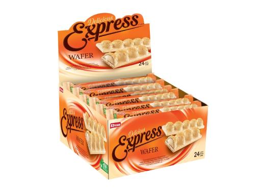 Express 30g*24ks - mléčný krém a kadayif Expirace 07.03.2027 Express 30g*24ks - mléčný krém a kadayif Expirace 07.03.2027