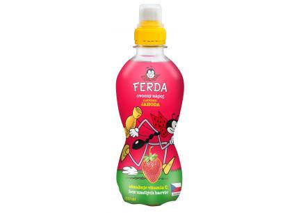 FERDA PITÍČKO - JAHODA 330ML*10ks FERDA PITÍČKO - JAHODA 330ML*10ks