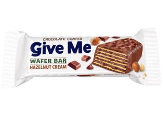 Give me wafer 40g*24ks hazelnut cream Give me wafer 40g*24ks hazelnut cream
