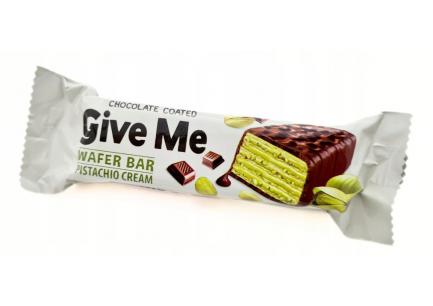 Give me wafer 40g*24ks pistachio cream Give me wafer 40g*24ks pistachio cream