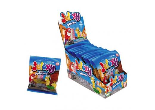 Jelaxy 80g*12ks - červíci Jelaxy 80g*12ks - červíci