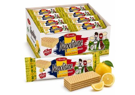 Morello Napolitane 50g*24ks - citrón Morello Napolitane 50g*24ks - citrón