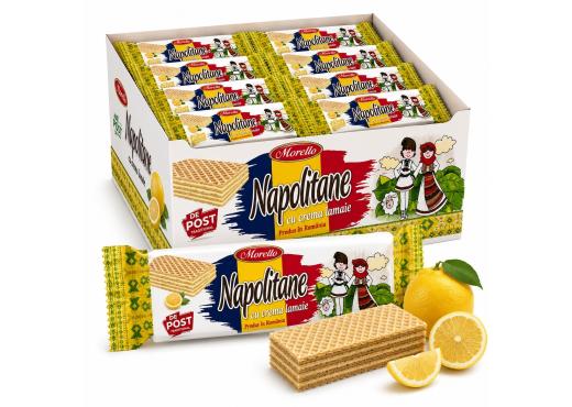 Morello Napolitane 50g*24ks - citrón Morello Napolitane 50g*24ks - citrón