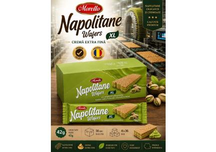 Morello wafers 42g*36ks - pistácie Morello wafers 42g*36ks - pistácie