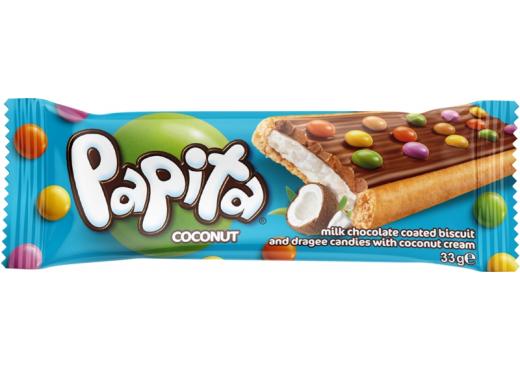 Papita 33g*24ks - kokos Papita 33g*24ks - kokos