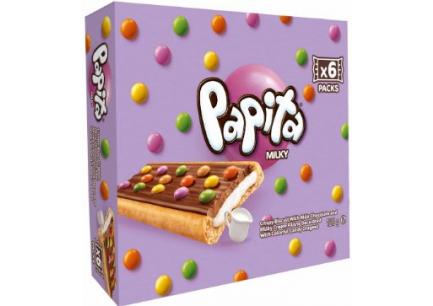 Papita Multipack 120g mléčná 6*20g posledních 14ks! Papita Multipack 120g mléčná 6*20g posledních 14ks!