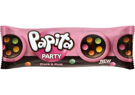 Papita - párty 63g*24ks - pink Expirace 25.02.2027! Papita - párty 63g*24ks - pink Expirace 25.02.2027!