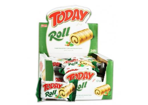Today roll 40g*24ks - hazelnut Today roll 40g*24ks - hazelnut