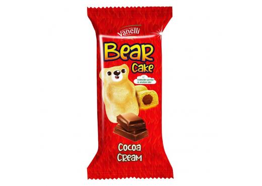 Vanelli BEAR Cake 40g*24ks kakao Vanelli BEAR Cake 40g*24ks kakao